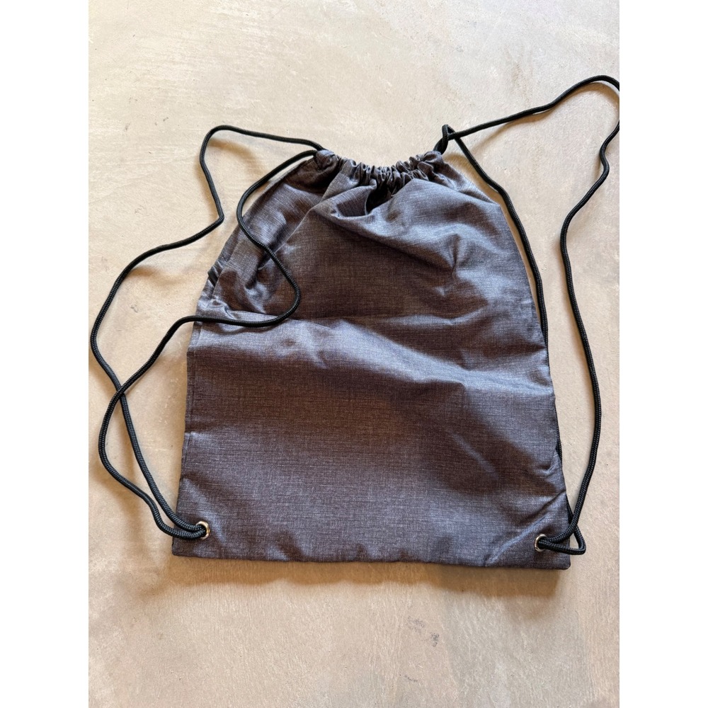Thirty One Cinch Sac Gray Sleep Owl Day Party Owl Night Drawstring Backpack Bag View 2